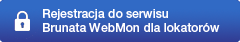 Rejestracja do serwisu 
Brunata WebMon dla lokatorów